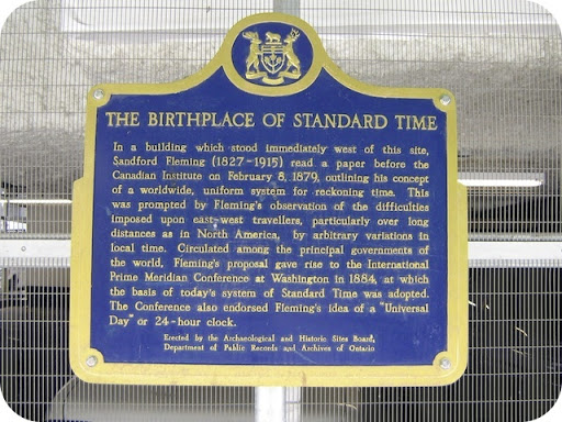 The Birthplace of Standard Time