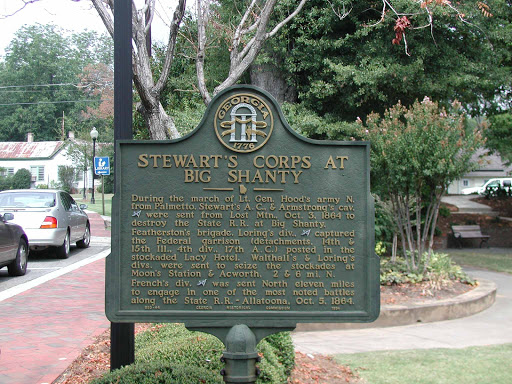 Stewart's Corps at Big Shanty
