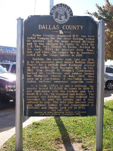 Dallas County Historical Marker