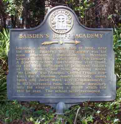 Baisden's Bluff Academy