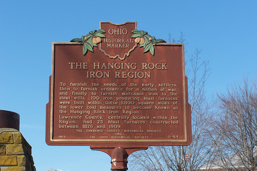 Hanging Rock Iron Region Historical Marker