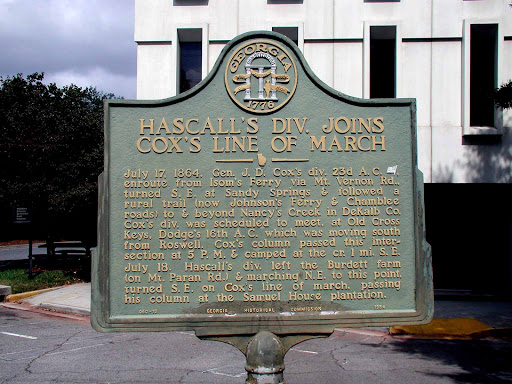 Hascall's Div. Joins Cox's Line of March