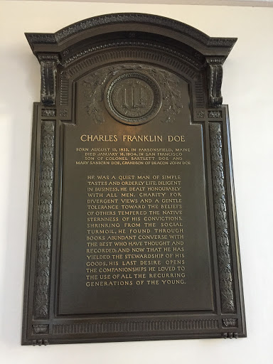 Charles Franklin Doe