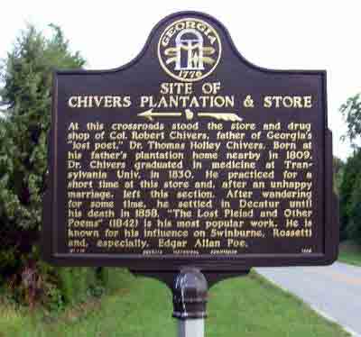 Site of Chivers Plantation and Store