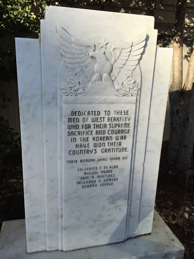 West Berkeley Korean War Deaths