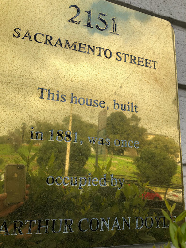 Arthur Conan Doyle in San Francisco