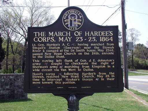 The March of Hardee's Corps, May 23-25, 1864
