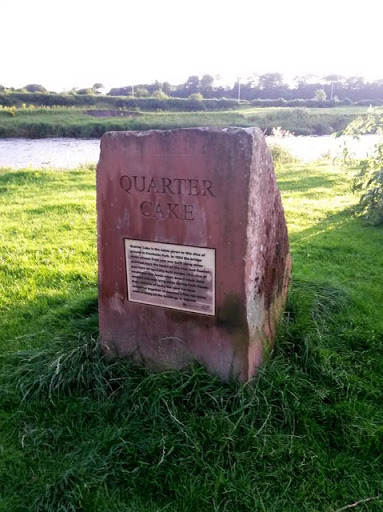 Annan: stone at Quarter Cake