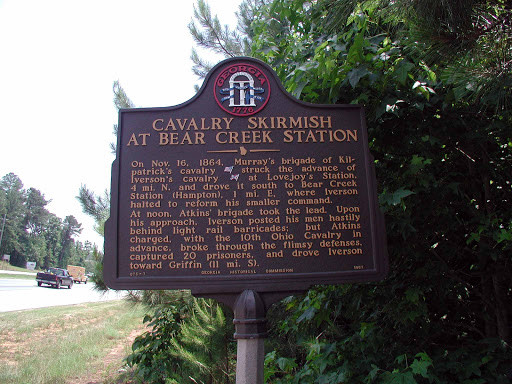 Cavalry Skirmish at Bear Creek Station