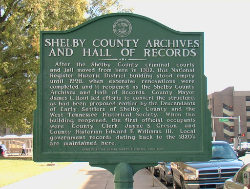 Shelby County Archives And Hall Of Records