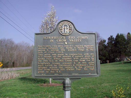 Schofield's 23d Corps in Crow Valley