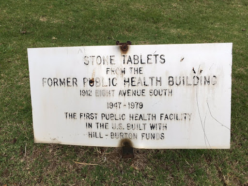 Stone Tables from the Former Public Health Building
