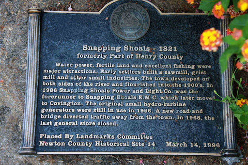 Snapping Shoals - 1821