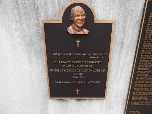 Reverand Monsignor Clinton J. Doskey  Memorial Garden