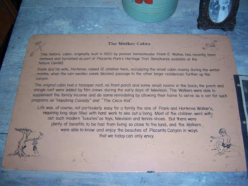 Walker Cabin - Placerita Canyon Nature Center