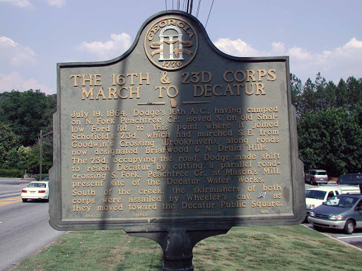 The 16th &amp; 23rd Corps March to Decatur