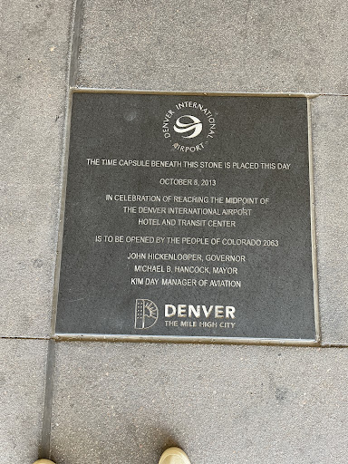 Denver Airport Time Capsule