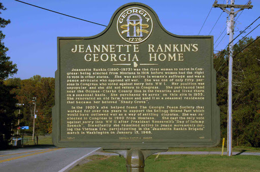 Jeannette Rankin's Georgia Home