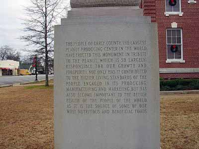 Peanut Monument