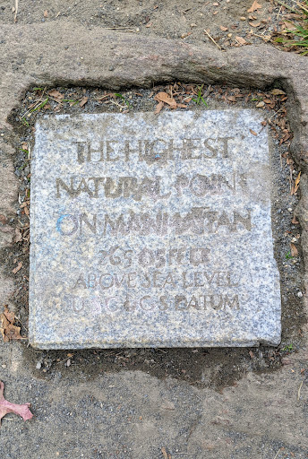 The Highest Natural Point on Manhattan