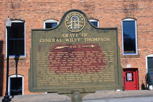 Grave of General Wiley Thompson