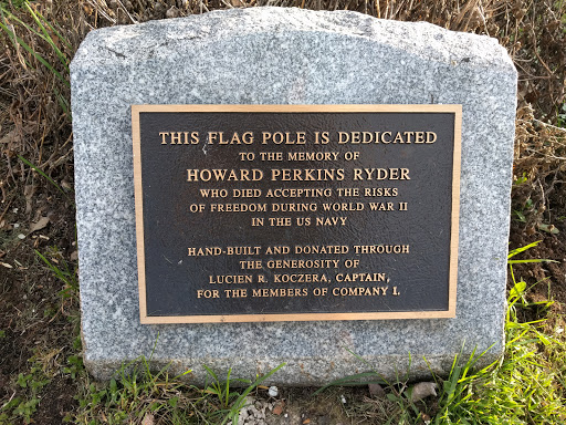 Flag pole dedication