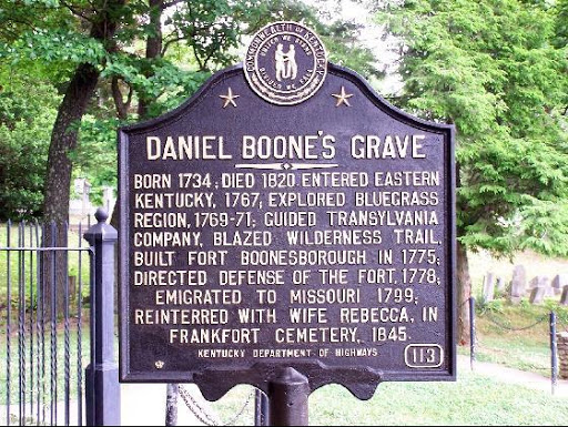 Daniel Boone's Grave Historical Marker