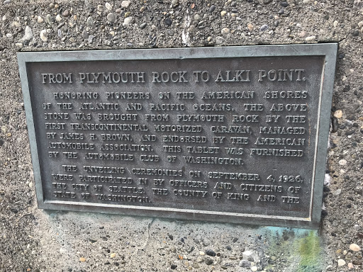 FROM PLYMOUTH ROCK TO ALKI POINT
