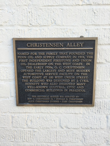 Christensen Alley