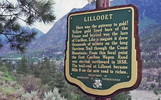 Lillooet (Sign missing)