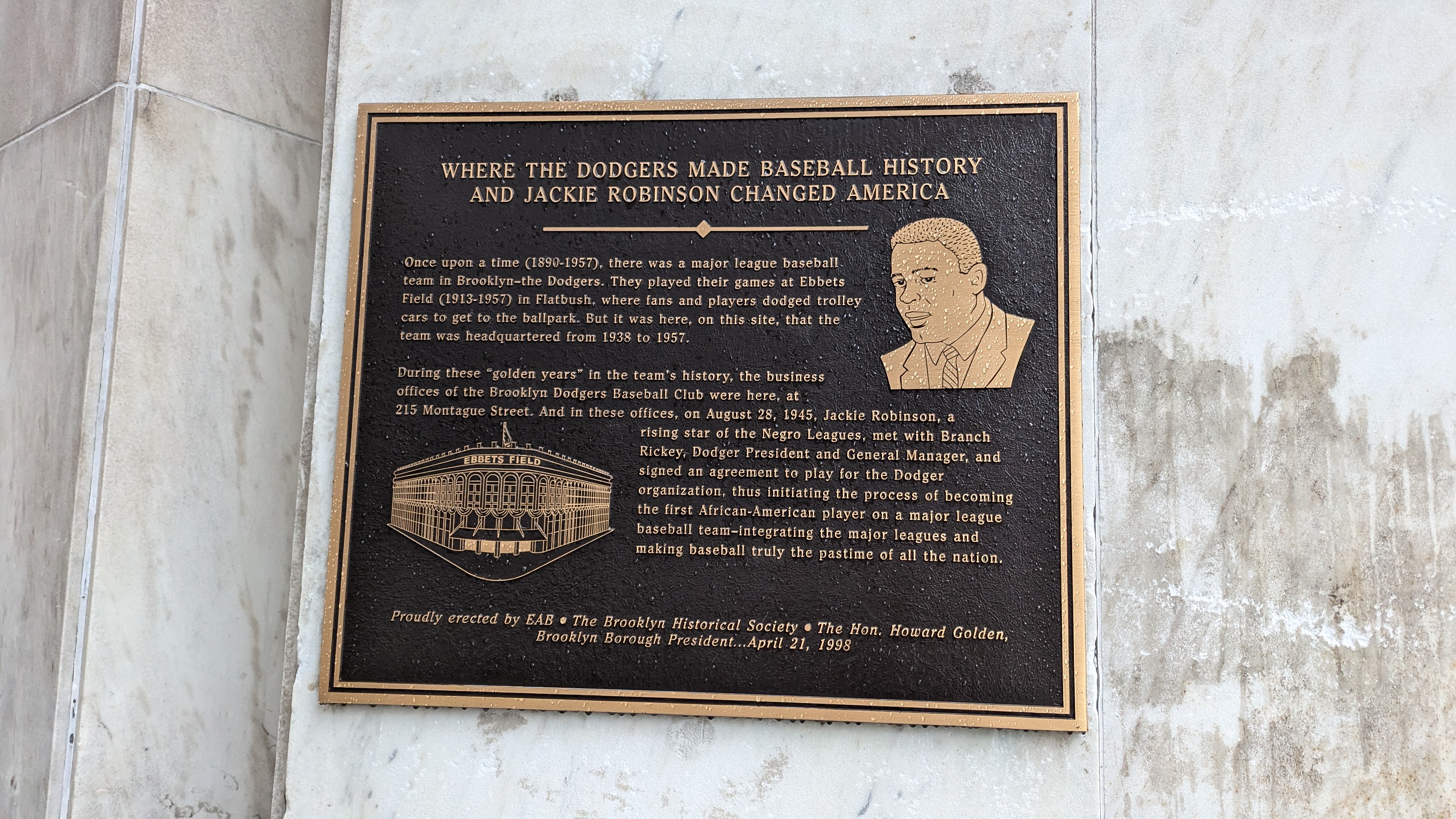 Where The Dodgers Made Baseball History And Jackie Robinson Changed America