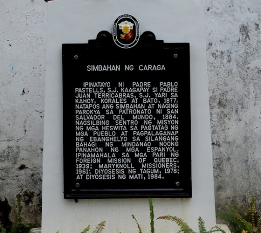 Church of Caraga historical marker