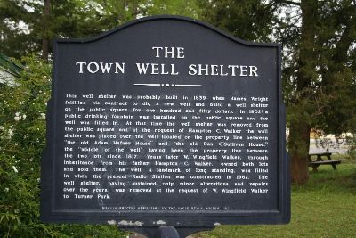 The Town Well Shelter