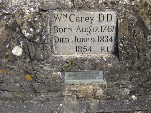 Wiliam Carey Plaque