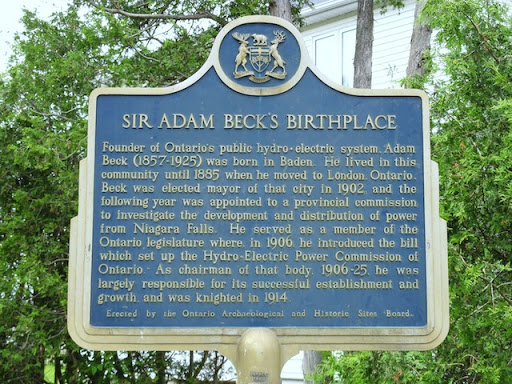 Sir Adam Beck's Birthplace