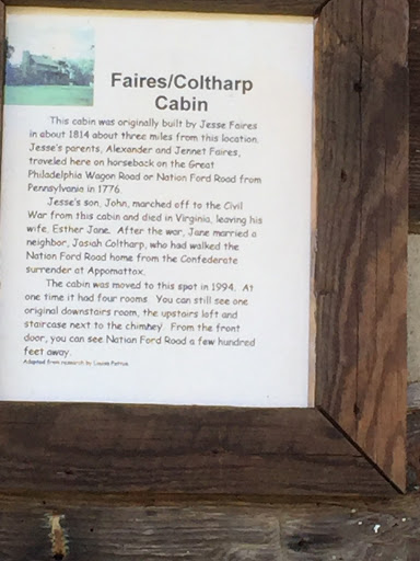 Faires / Coltharp Cabin