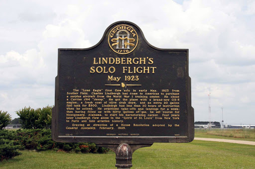 Lindberg's Solo Flight May 1923