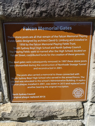 Falcon Memorial Gates