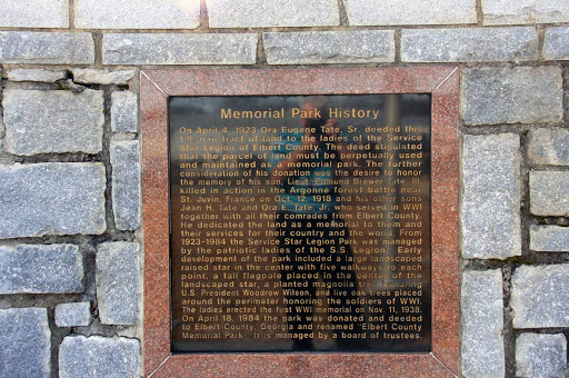Memorial Park History