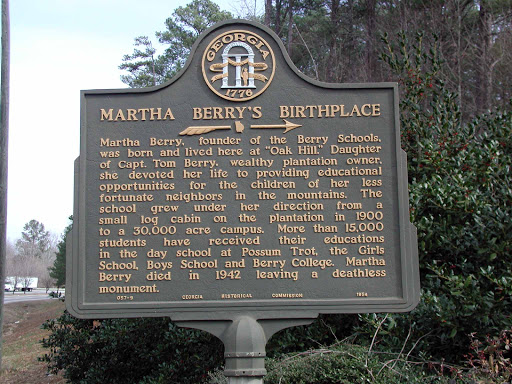 Martha Berry's Birthplace
