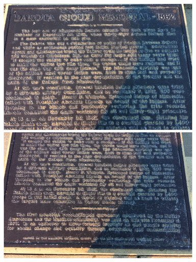 Dakota (Sioux) Memorial 1862