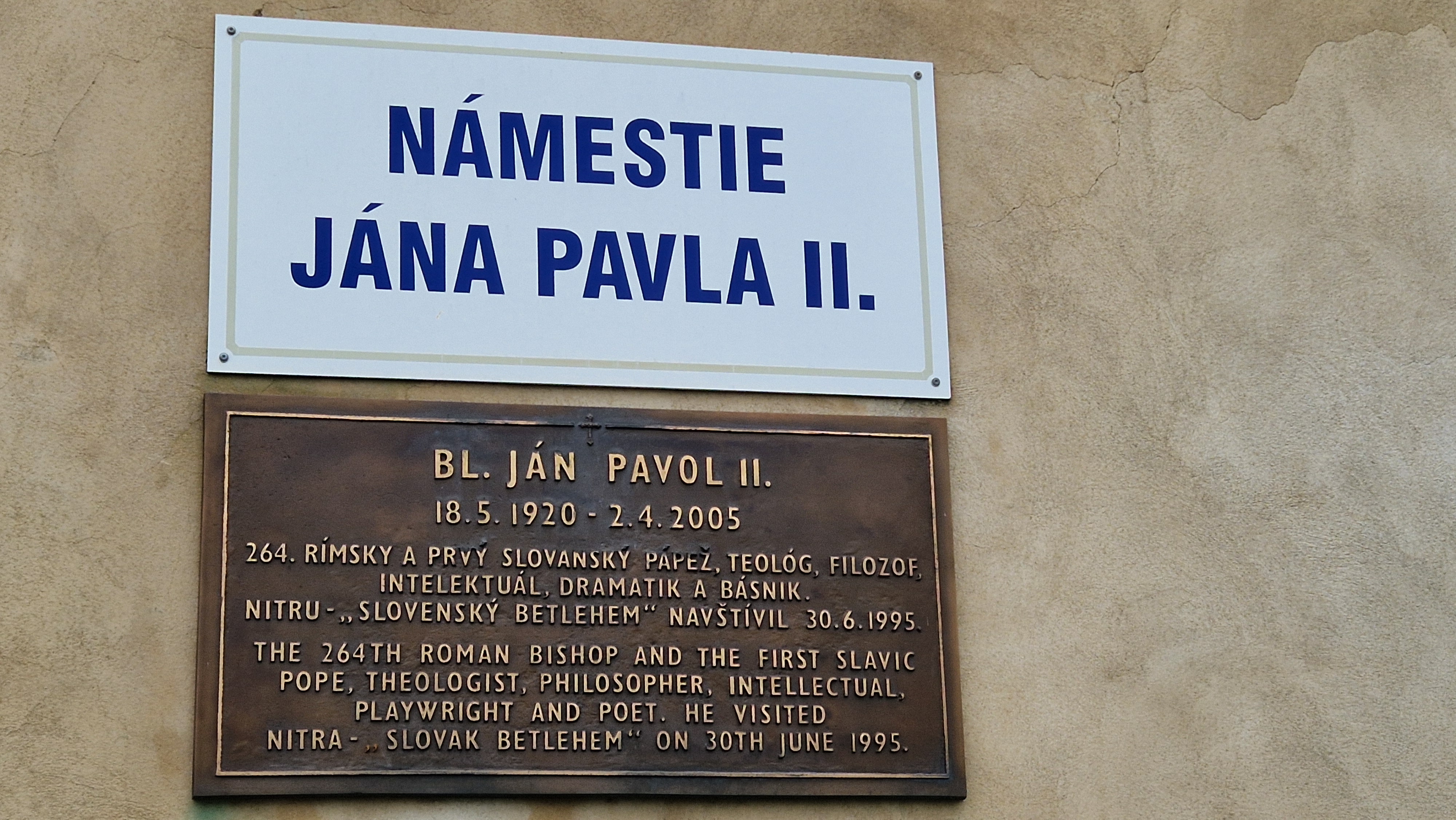 Námestie Ján Pavla II