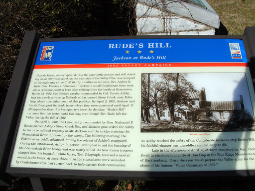 Rudes Hill - Jackson at Rudes Hill