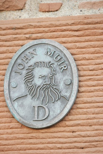 Plaque for John Muir trail