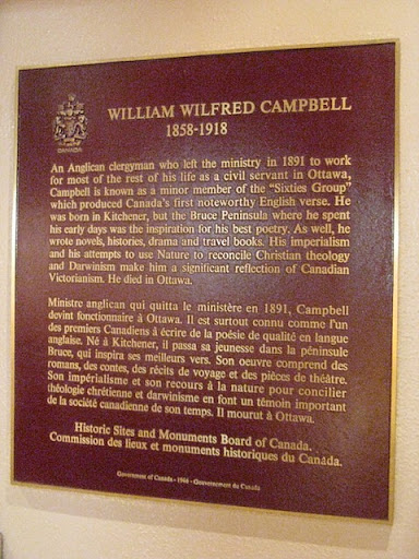 William Wilfred Campbell 1858-1918