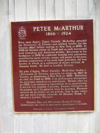 Peter McArthur 1866-1924