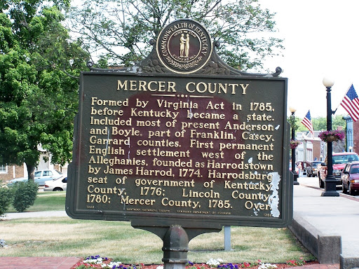 Mercer County Historical Marker