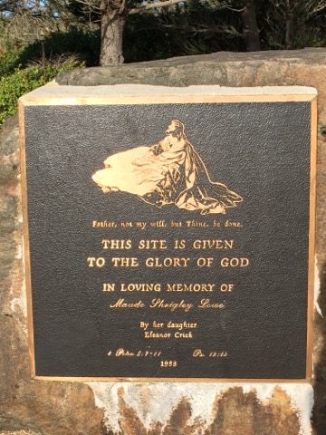 Wi Ne Ma Crosses Plaque
