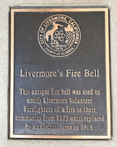 Livermore and Pleasanton Fire Bells