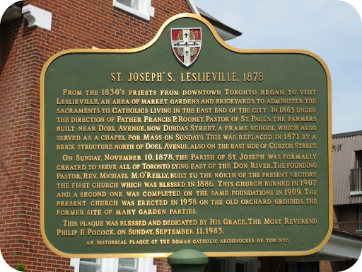 St. Joseph's, Leslieville, 1878